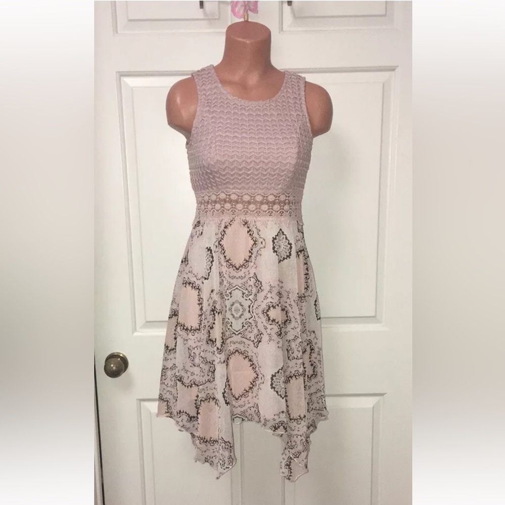 Maurice’s Small Blush Pink Fit & Flare Dress Size SMALL
